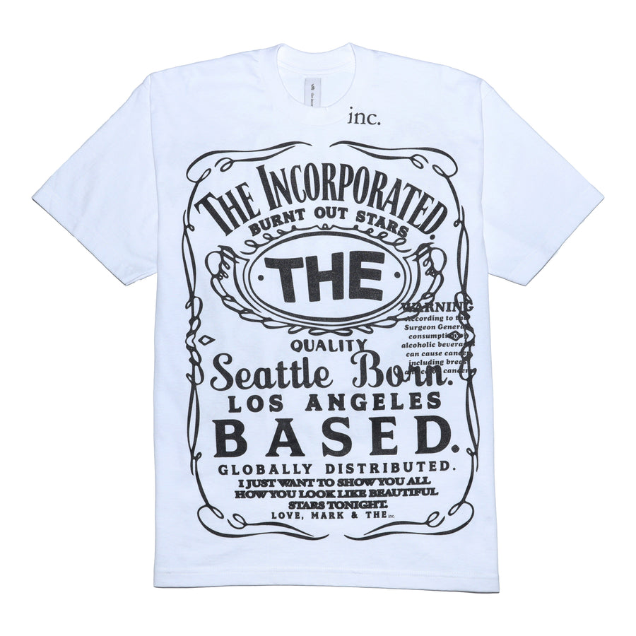 THE INCORPORATED THE BOTTLE T-SHIRT (WHITE)