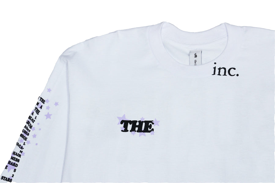 THE INCORPORATED THE STAR LOGO LS T 恤（白色） 